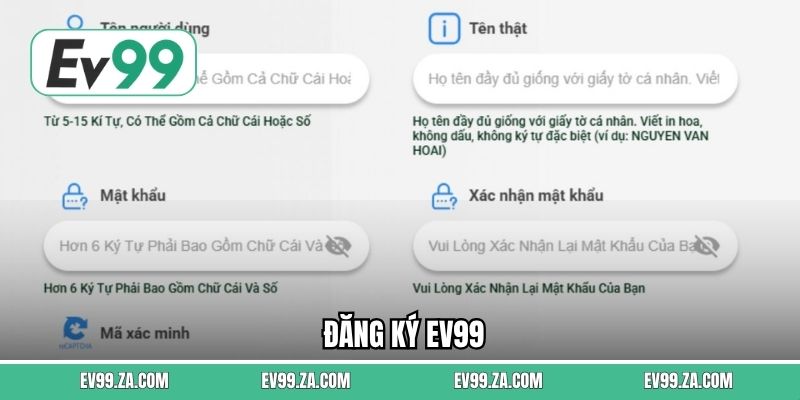 Đăng Ký EV99