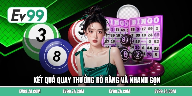 Kết quả quay thưởng rõ ràng và nhanh gọn Kết quả quay thưởng rõ ràng và nhanh gọn